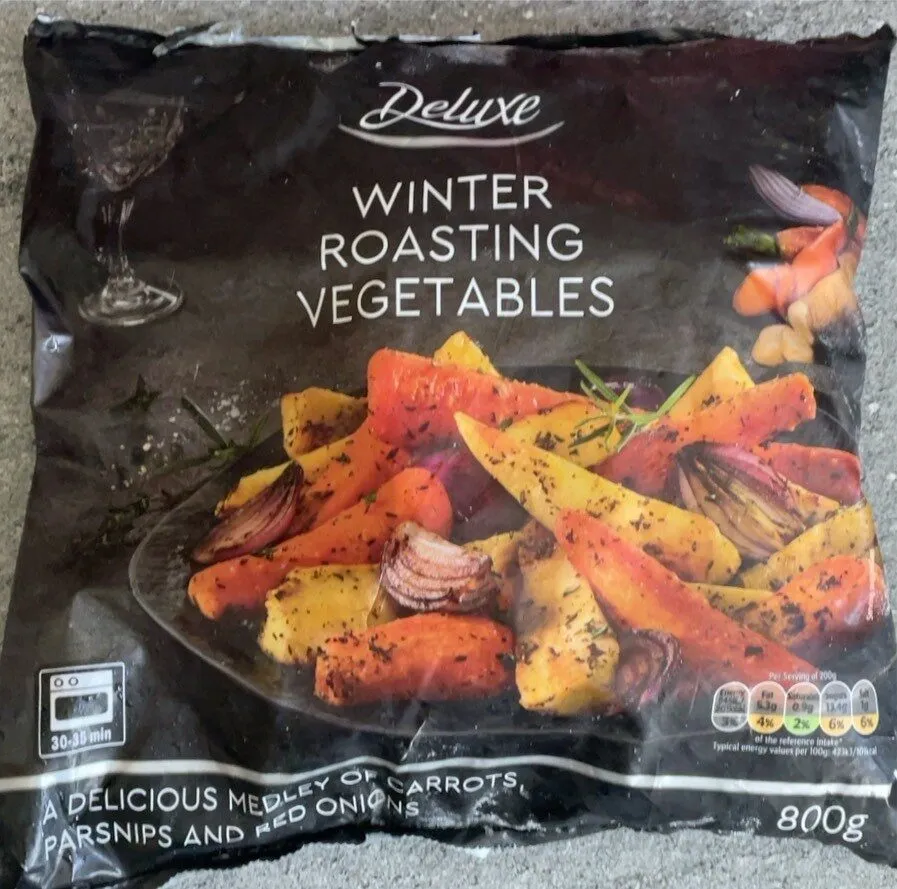 Winter roasting vegetables
