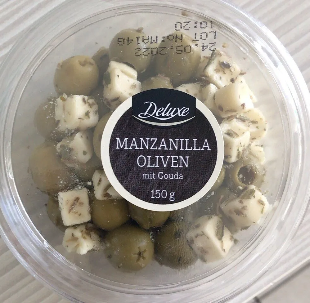 Manzanilla Oliven mit Gouda