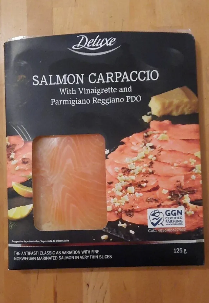 Carpaccio de saumon