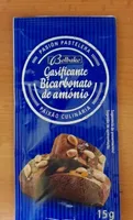 Hirschhornsalz,Gasificante bicarbonato de amonio