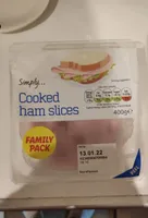 Cooked Ham Slices