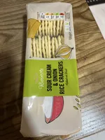 Sour Cream & Onion Rice Crackers