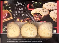 6 All butter Mince pies