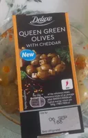 Serving suggest Deluxe QUEEN GREEN OLIVES WITH CHE