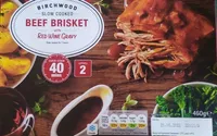 Slow cooked beef brisket