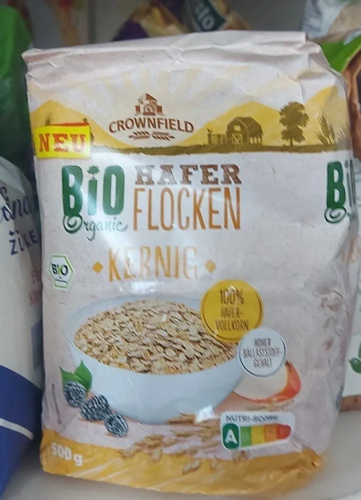 Haferflocken Bio Haferflocken kernig
