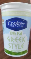 0 per cent fat natural yoghurt