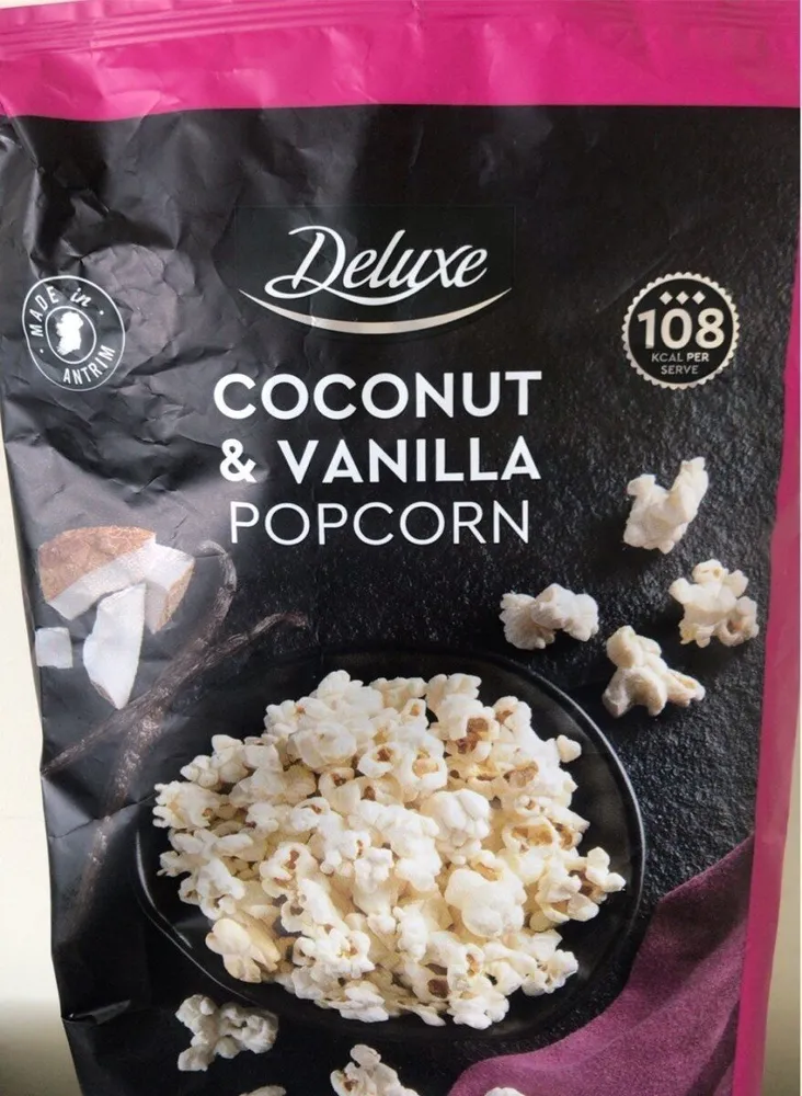 Coconut & Vanilla Popcorn