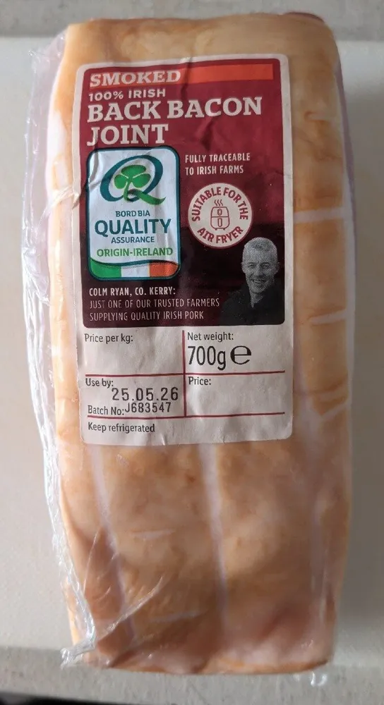 Smoked Back Bacon Joint