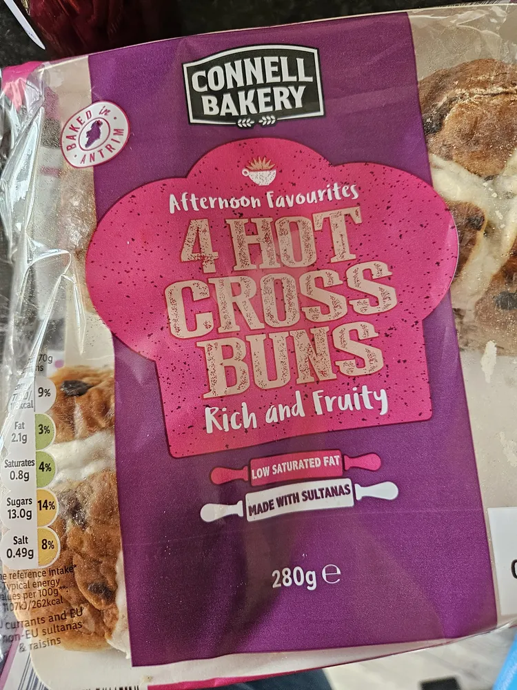 hot cross bun