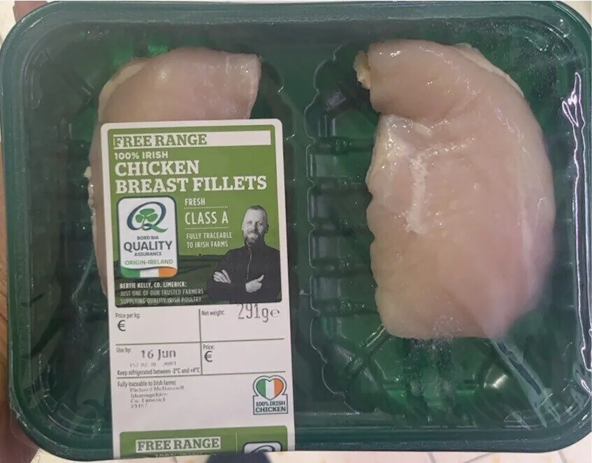 FREE RANGE 100% IRISH CHICKEN BREAST FILLETS
