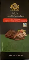 Noir fourré praliné