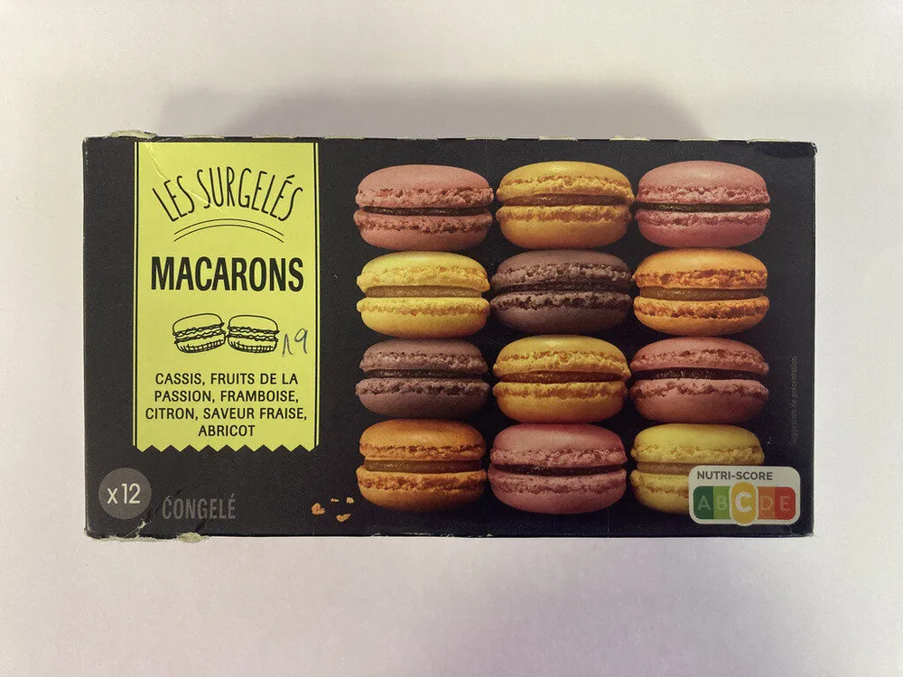 Assortiment macarons