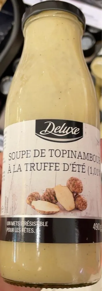 Soupe topinambour
