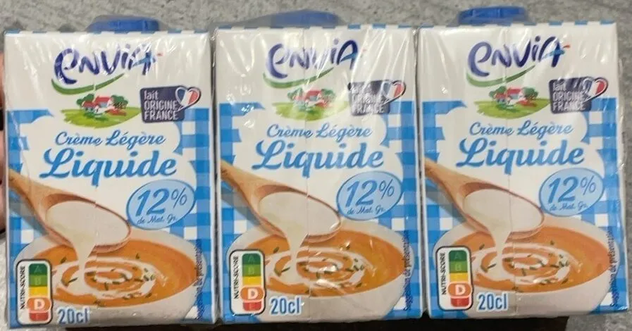 Crème liquide légère
