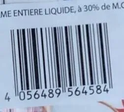 Crème liquide