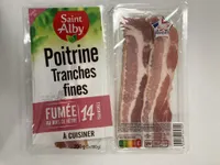 Poitrine tranches fines fumée au bois de hêtre