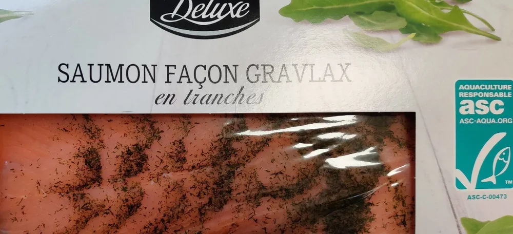 Saumon façon gravlax