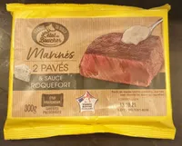 Pavés marinés sauce roquefort