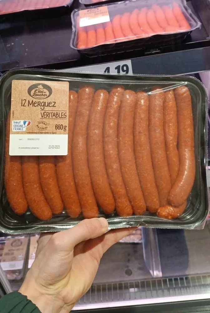 Véritables merguez