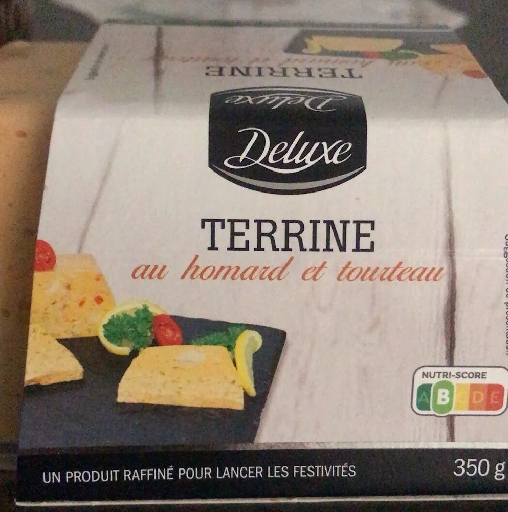 Terrine au homard et au tourteau