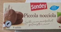 Piccola nocciola - Sablé cacao cœur fondant