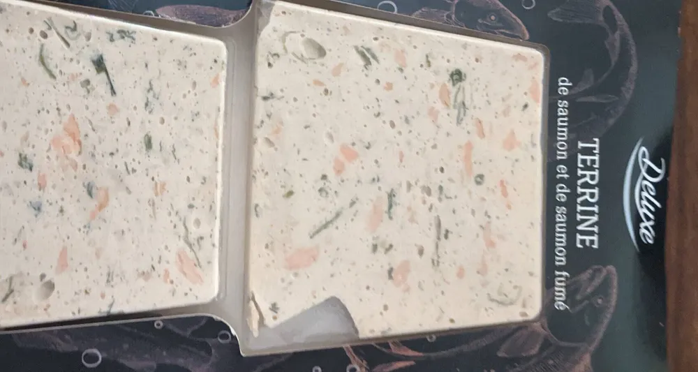 Terrine de saumon et de saumon fumée