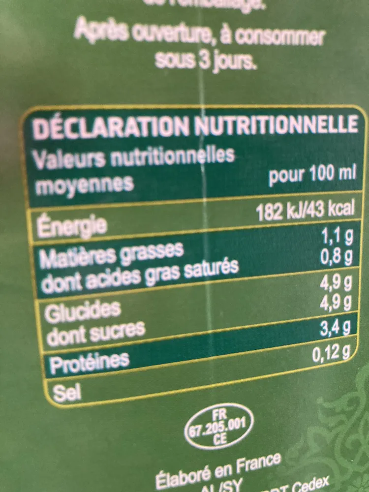 Lait fermenté