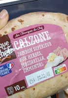 Calzone Jambon supérieur aux herbes, mozzarella, emmental