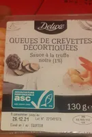 queues de crevettes décortiquées