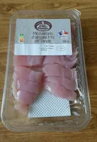 Aiguillettes de dinde tranchées