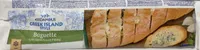 Baguette with Gyros Sauce Filling