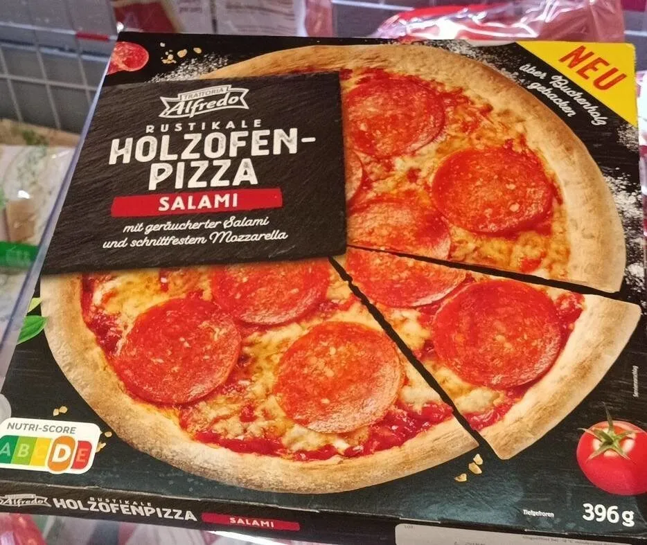Holzofenpizza Salami