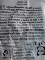 Sucette en chocolat