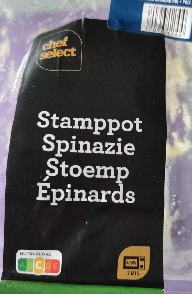 Stoemp épinards