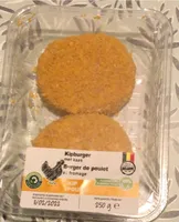 Burger de poulet au fromage