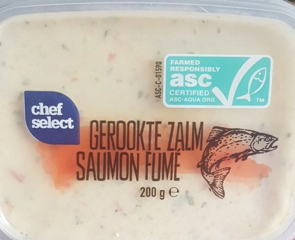 Salade de saumon fumé