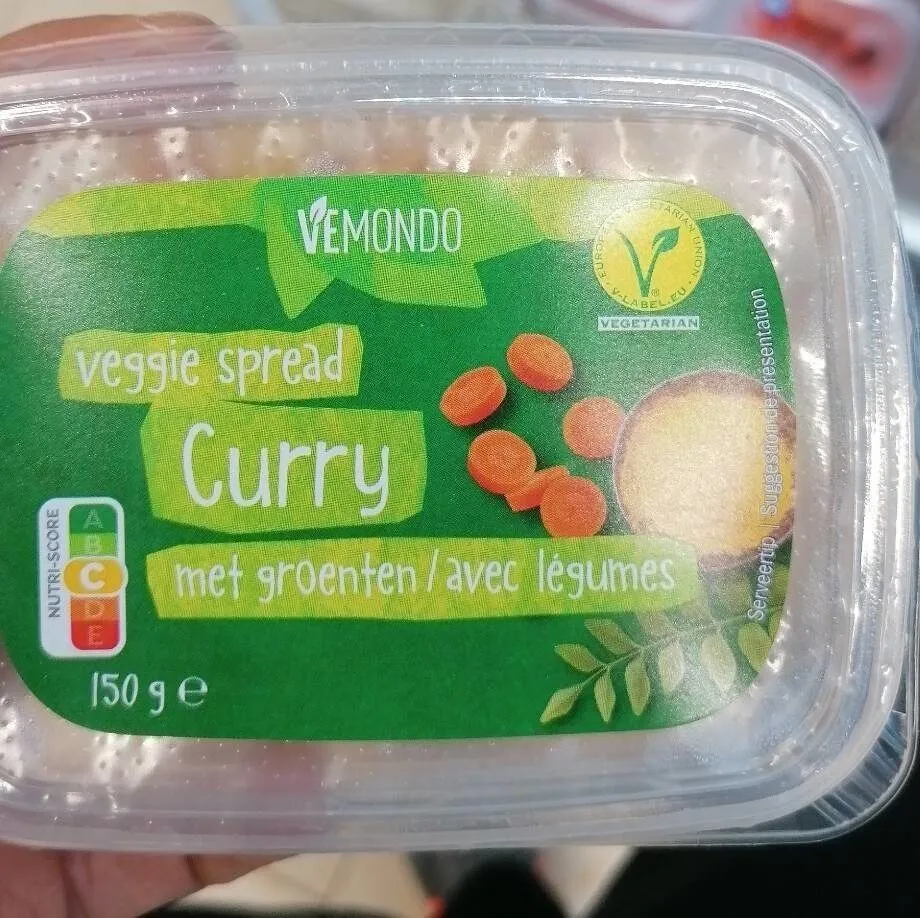 Veggie spread curry