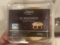 XL Macaron Vanilla Brownie