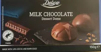 Milk chocolate dessert dome
