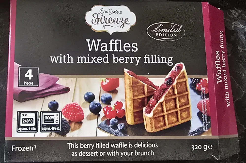 Gaufres aux fruits
