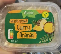 Veggie spread curry ananas