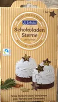 Schokoladen Sterne