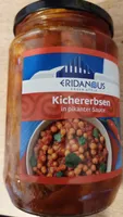 Kichererbsen in pikanter Sauce