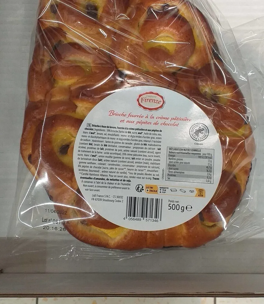 Brioche fourrée