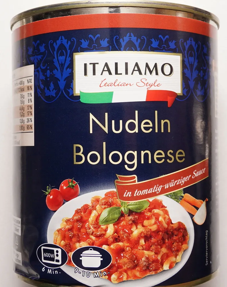 Nudeln Bolognese