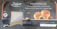 PROFITEROLES Nappées d'une sauce au caramel au beurre salé