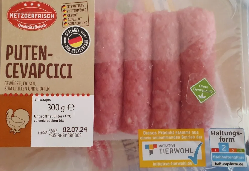 Puten-Cevapcici