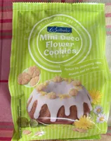 Mini deco flowers cookies