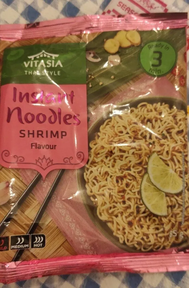 Instante Noodles Shrimp Flavour